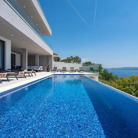 Admira Maria With A Heated Pool And Sea Views