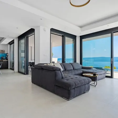Admira Maria With A Heated Pool And Sea Views Stanici