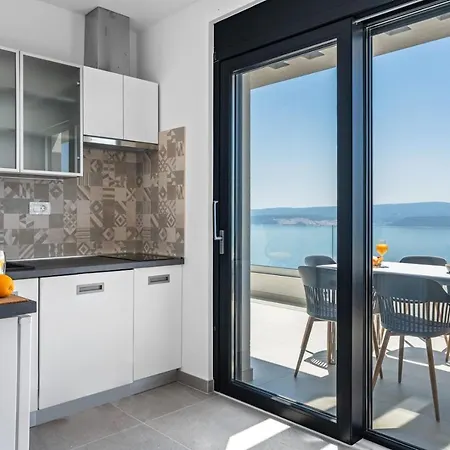 Admira Maria With A Heated Pool And Sea Views Willa