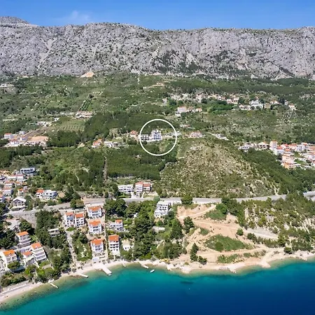 Admira Maria With A Heated Pool And Sea Views Willa *