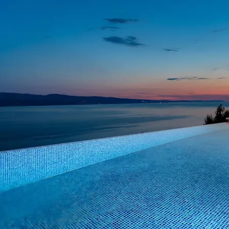 Admira Maria With A Heated Pool And Sea Views Willa *