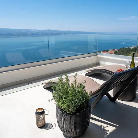 Admira Maria With A Heated Pool And Sea Views